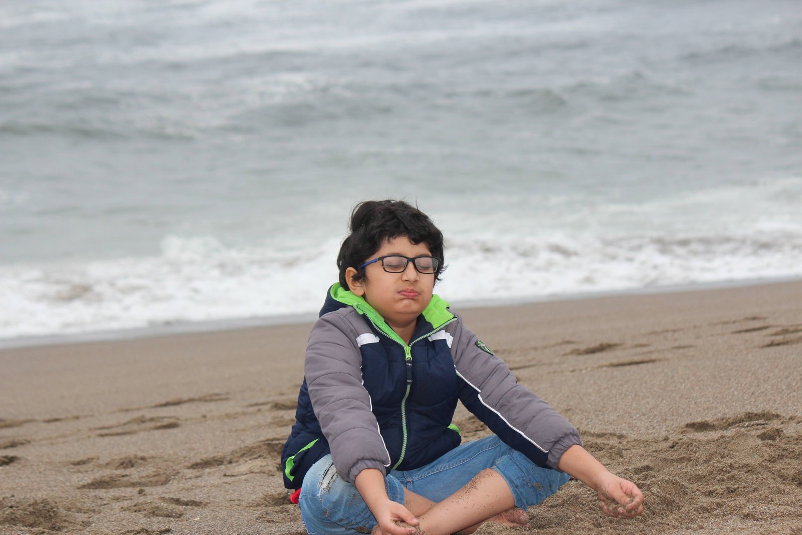 A quiet moment.